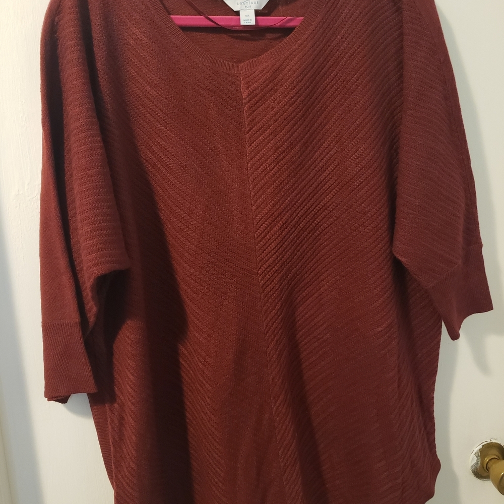New 3/4 sweater
